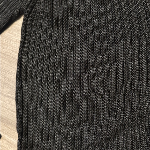 Free People Game On Cardigan — Black - Picture 6 of 9